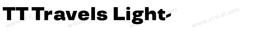 TT Travels Light字体转换